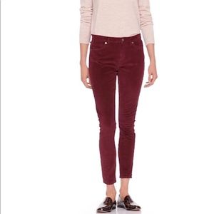 NWT Red Corduroy Pants